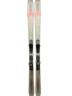 Used Salomon QST 85 Mens Skis Only Grey 177 cm