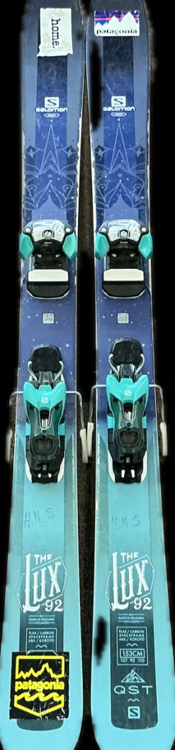 Used Salomon QST LUX 92 Womens DH Ski/Binding None 153 cm