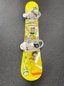 Used Salomon SALVATORE SANCHEZ Mens Board/Bindings Yellow 154 cm