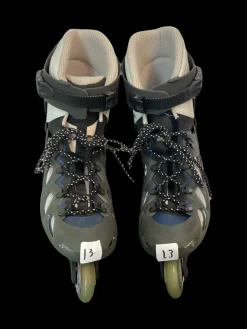 Used Salomon Senior Aggressive Skates Grey Senior 13