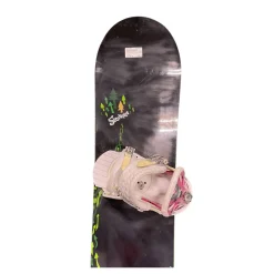 Used Salomon SEQUENCE 156 BURTON YO BINDINGS Womens Board/Bindings Black 156 cm
