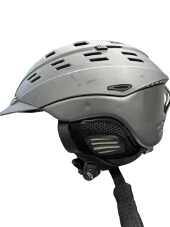 Used Salomon Snowsport Helmet Adult Grey LG