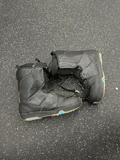 Used Salomon SNOWSPORTS Mens Snowboard Boots Black Senior 13.5