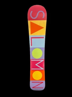Used Salomon SPARK Womens Snowboard Only White 151 cm