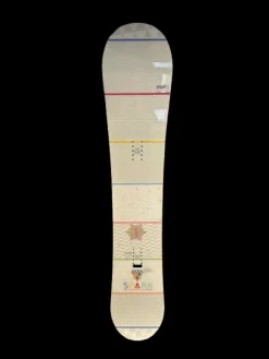 Used Salomon SPARK Womens Snowboard Only White 151 cm