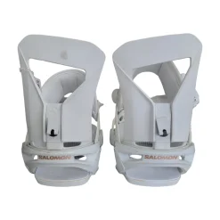 Used Salomon SPELL BINDINGS SMALL Womens Binding Only White SM