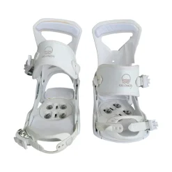 Used Salomon SPELL BINDINGS SMALL Womens Binding Only White SM