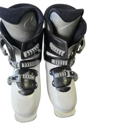 Used Salomon SPK 5 SKI BOOTS Boys DH Ski Boot White 250 MP - M07 - W08