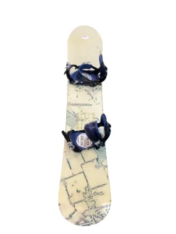 Used Salomon SUBSTANCE Womens Board/Bindings White 151 cm