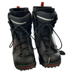 Used Salomon SYMBIO Boys Snowboard Boots Black Junior 06