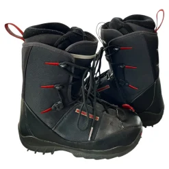 Used Salomon SYMBIO Boys Snowboard Boots Black Junior 06