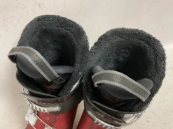 Used Salomon T3 Boys DH Ski Boot Black And Wine Red 230 MP - J05 - W06