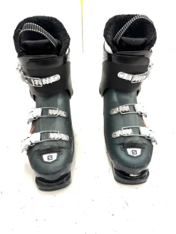 Used Salomon T3 Boys DH Ski Boot Black 245 MP - M06.5 - W07.5