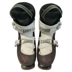 Used Salomon T2 Girls DH Ski Boot Maroon 215 MP - J03