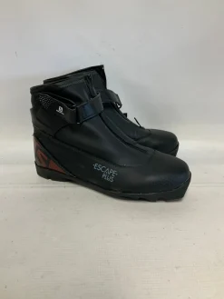 Used Salomon Womens NNN XC Ski Boots Black M 08.5-09 / W 09-09.5