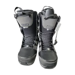 Used Salomon X APPROACH BOA SZ12 SB BOOTS Mens Snowboard Boots Black Senior 12