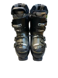 Used Salomon XFIT FUSION Mens DH Ski Boot Black 270 MP - M09 - W10