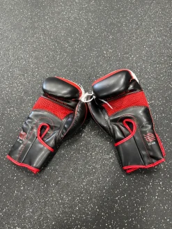 Used Sanabul Boxing Gloves Black Senior