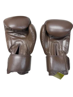 Used Sanabul Boxing Gloves Brown LG
