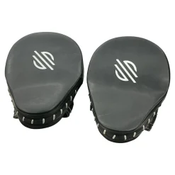 Used Sanabul PUNCH MITTS Boxing Pads Black