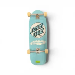 Used Santa Cruz CONCAVE Complete Skateboard Royal Blue 8 1/4