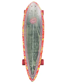 Used Santa Cruz TOXIC DOT Longboard Pink Long