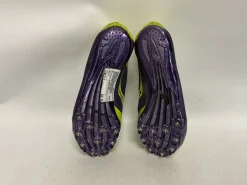Used Saucony SHOWDOWN Track & Field Cleats Adult Purple Senior 8
