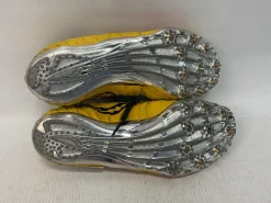Used Saucony SPRINTER Track & Field Cleats Adult Yellow Senior 7