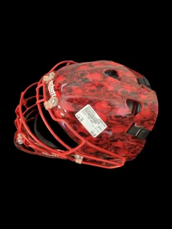 Used Schutt AIR MAXX Catchers Helmet w/Mask Red One Size