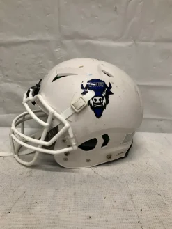 Used Schutt VENGEANCE A3 FB Helmet White LG