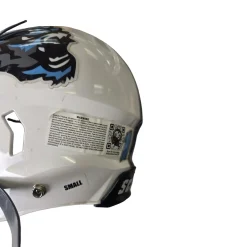 Used Schutt VENGEANCE A11 YOUTH FOOTBALL HELMET FB Helmet White SM
