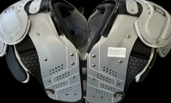 Used Schutt XV FLEX FB Shoulder Pads Grey MD