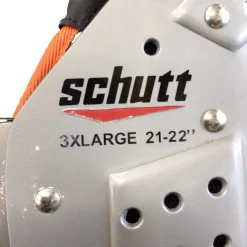 Used Schutt XV HD FB Shoulder Pads Grey 3X