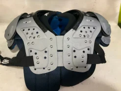 Used Schutt Y FLEX FB Shoulder Pads Grey MD