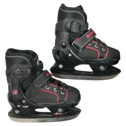Used Schwinn BLACK ADJUSTABLE 8-11 Boys Figure Skate Black Adjustable