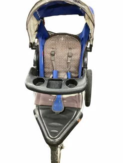 Used Schwinn One-person Stroller Royal Blue