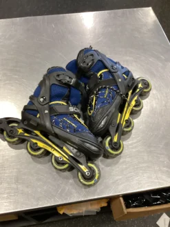 Used Schwinn SC-BIB-L Senior Aggressive Skates Royal Blue Senior 5