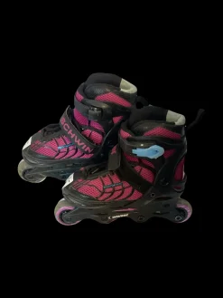 Used Schwinn SCHWINN Child Roller Quad Skates Pink Adjustable