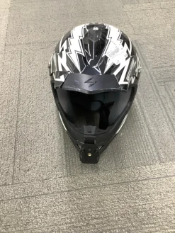 Used SCORPION EXO Junior Helmet Black MD