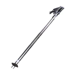 Used Scott ALPINE POLES 48IN Mens DH Ski Pole Black 120 cm / 48 in
