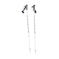 Used Scott S3 JR SKI POLES 95CM/38IN Boys DH Ski Pole White 95 cm / 38 in