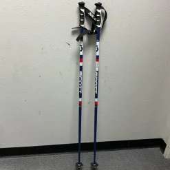 Used Scott SERIES 4 Mens DH Ski Pole Navy And White 120 cm / 48 in