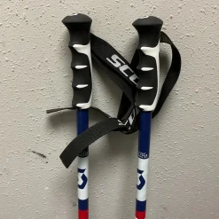 Used Scott SERIES 4 Mens DH Ski Pole Navy And White 120 cm / 48 in