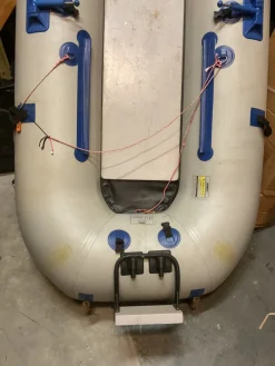 Used SEA EAGLE 285FPB INFLATABLE BOAT Kayak Grey 8Ft 11In