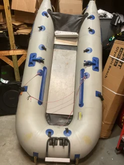 Used SEA EAGLE 285FPB INFLATABLE BOAT Kayak Grey 8Ft 11In