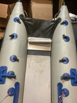 Used SEA EAGLE 285FPB INFLATABLE BOAT Kayak Grey 8Ft 11In