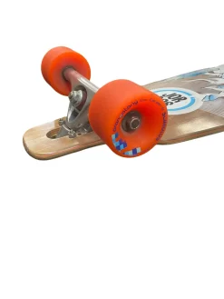 Used Sector 9 JOR ROS FLAMING DRAGON HORSE Longboard Brown Long
