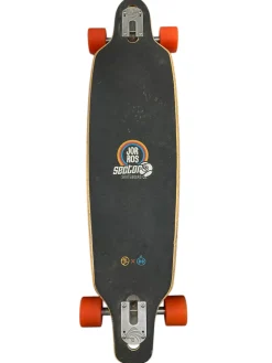 Used Sector 9 JOR ROS FLAMING DRAGON HORSE Longboard Brown Long