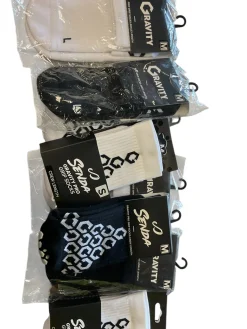 Used SENDA SOCKS Soccer Socks White MD