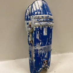 Used SG CRICKET RSD PROLITE SHINS FH Shin Guards Royal Blue 20"